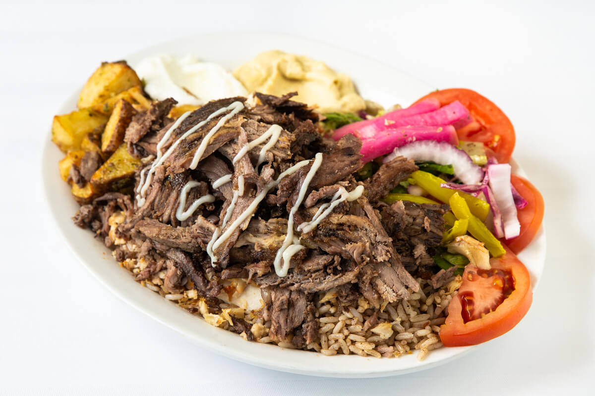 Beef Shawarma Plate