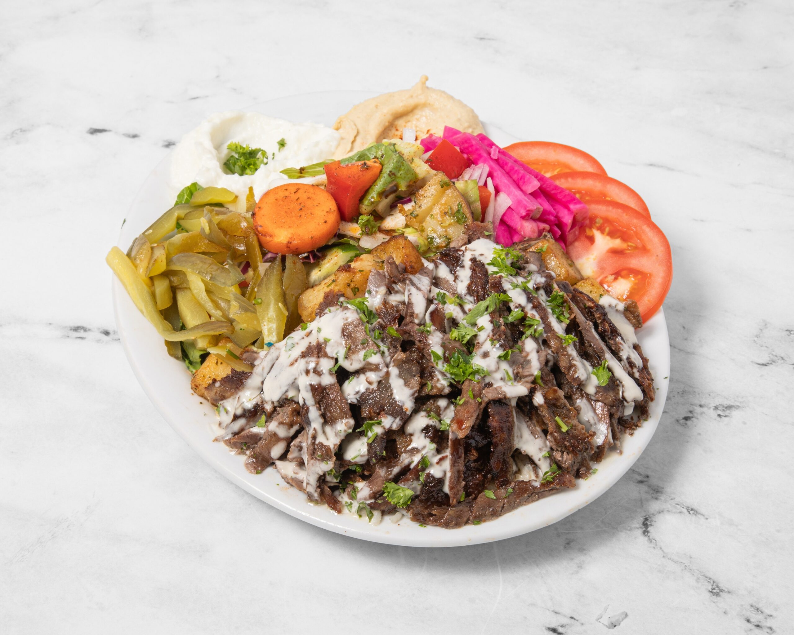 Beef Shawarma Plate