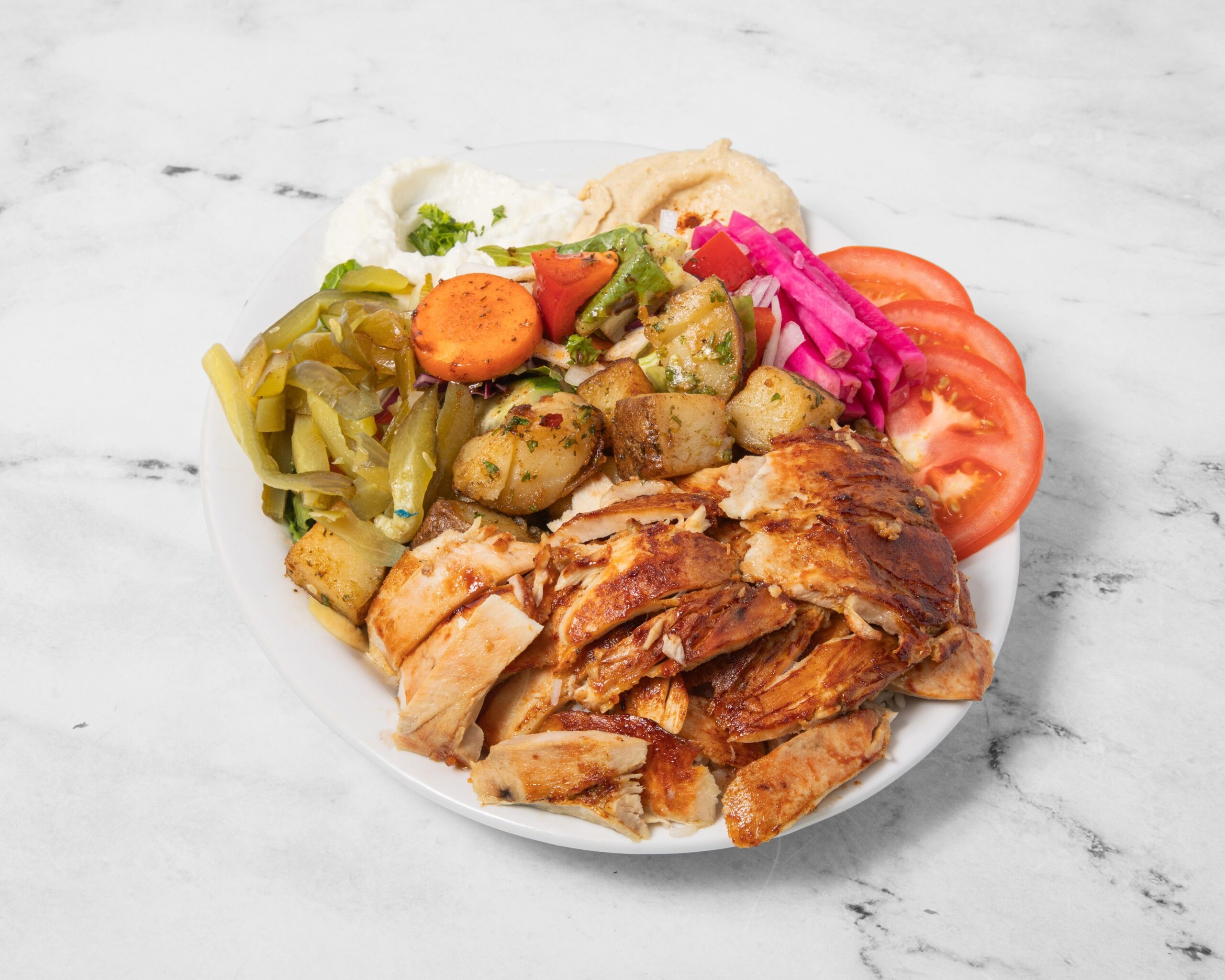 Chicken Shawarma Plate